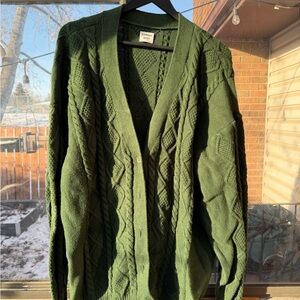 Sunday Best Deep Green Knit Sweater